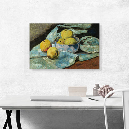 Apple Composition And Torchon Blue 1910