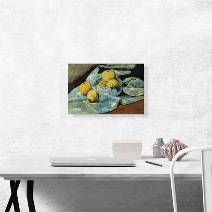 Apple Composition And Torchon Blue 1910