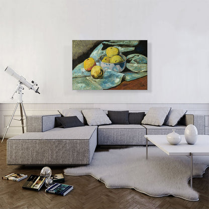 Apple Composition And Torchon Blue 1910