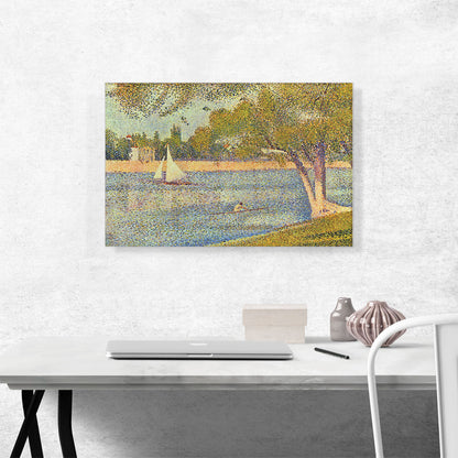 The Seine at La Grande Jatte 1888