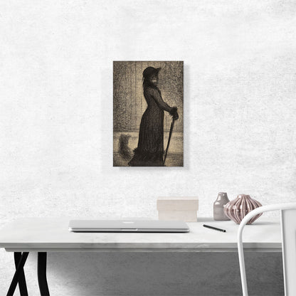 Woman Strolling 1884