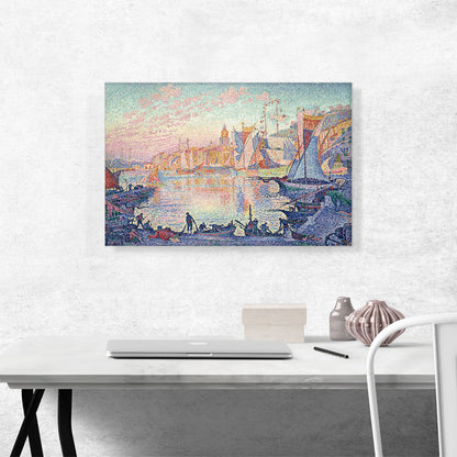 The Port of Saint-Tropez 1902