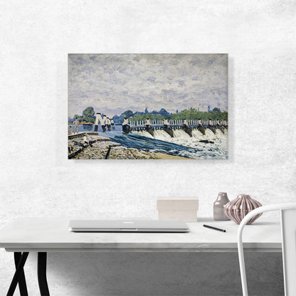 Molesey Weir 1874