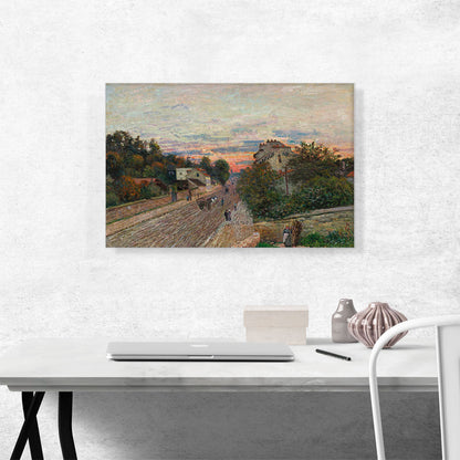 Sunset On The Road From Versailles To Chavilles 1879