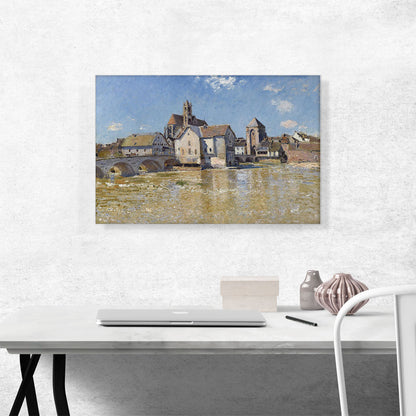 The Bridge Of Moret Morning Of April 1888