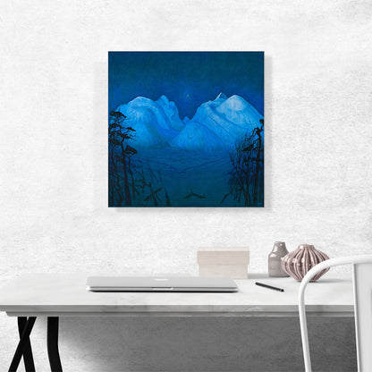 Winter Night In The Mountains 1914