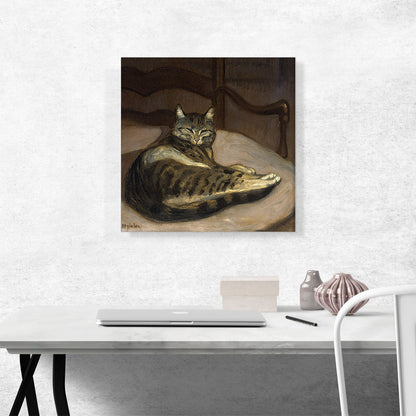 Cat on a Chair 1900