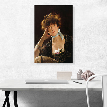 Portrait Of Sarah Bernhardt 1885
