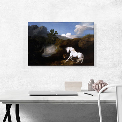 Horse Frightened by a Lion 1770