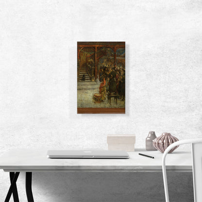 Group Of Singing And Making Music Figures
