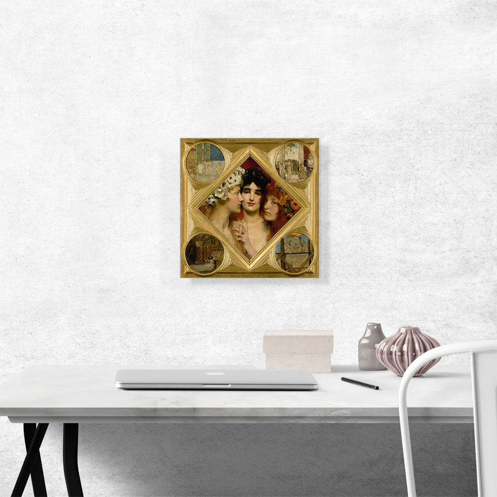 The Three Graces Printed Frame