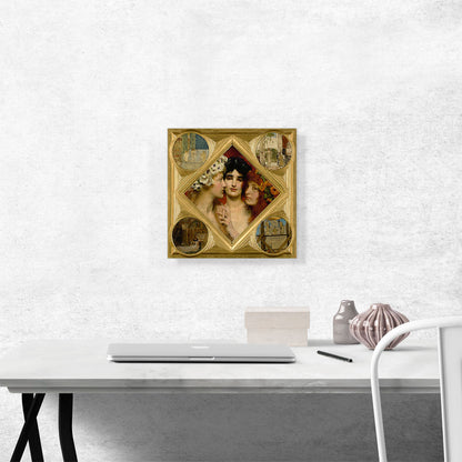 The Three Graces Printed Frame