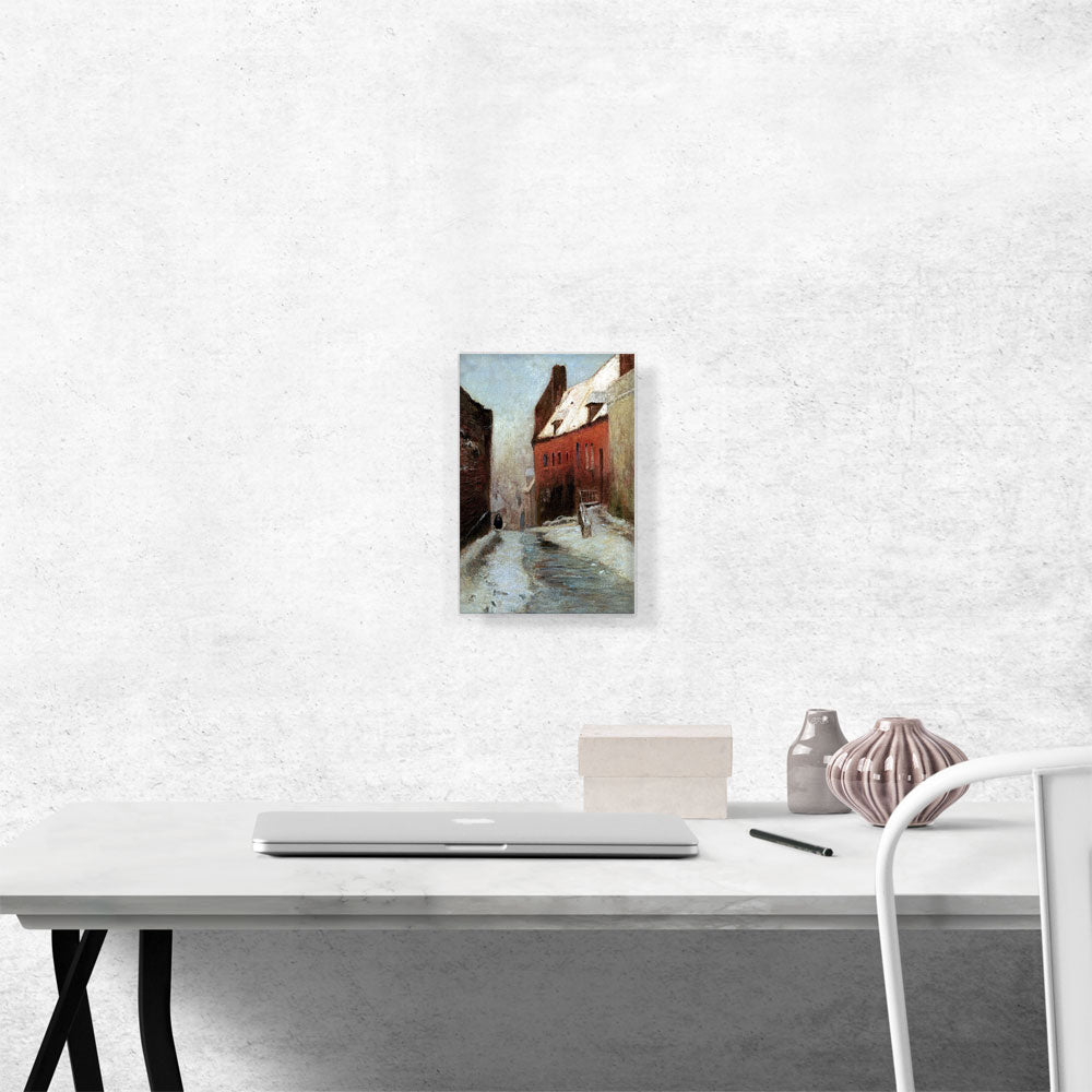 A Winter Street Scene Montreuil