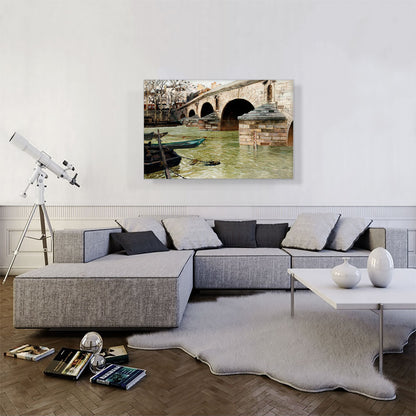 Le Pont Marie A Paris 1893 Levels