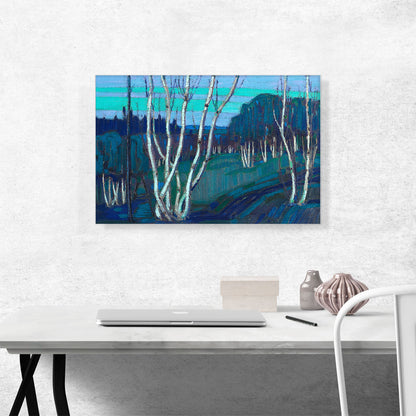 Silver Birches Winter 1915