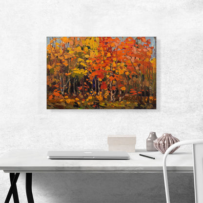 Autumn Woods Fall 1915