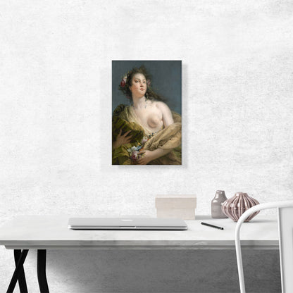 Portrait Of a Lady As Flora