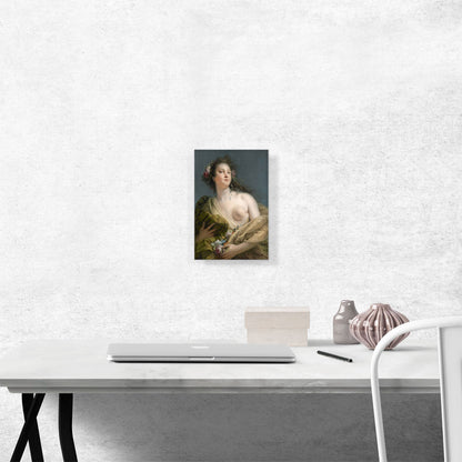 Portrait Of a Lady As Flora