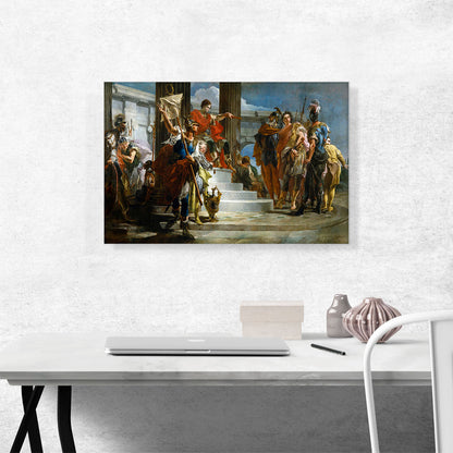 Scipio Africanus Freeing Massiva Shows Nephew Being Released After Capture