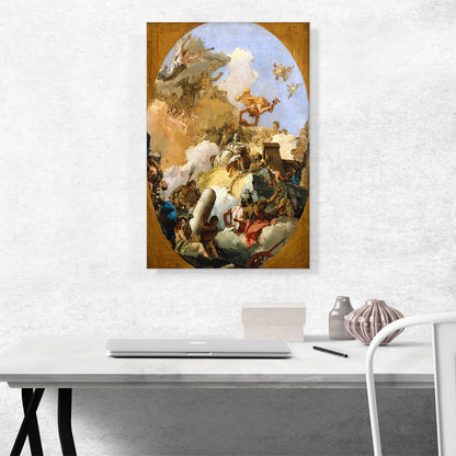 Study For The Apotheosis Of The Spanish Monarchy