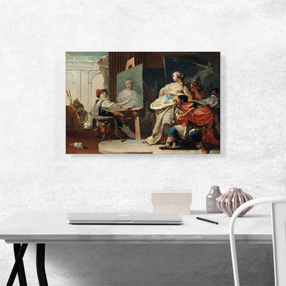 Alexander And Campaspe In The Studio Of Apelles