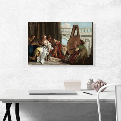 Alexander The Great And Campaspe In Studio Of Apelles 1740