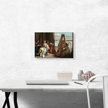 Alexander The Great And Campaspe In Studio Of Apelles 1740