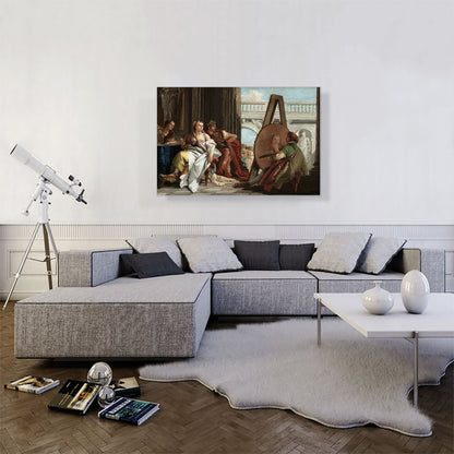 Alexander The Great And Campaspe In Studio Of Apelles 1740