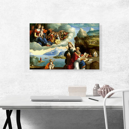 The Vision Of Saint Augustine 1520