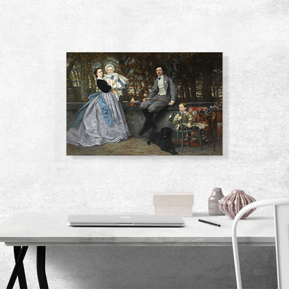 Marquis And Marchioness Of Miramon And Children 1865