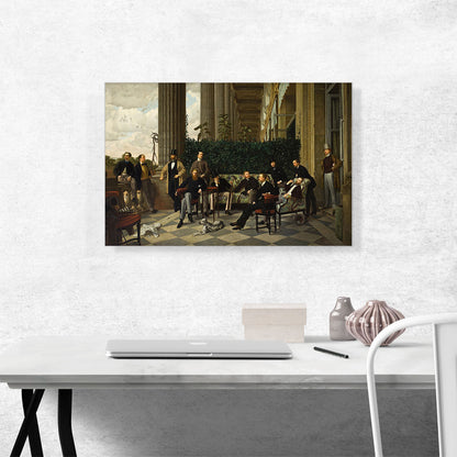 The Circle Of The Rue Royale 1868