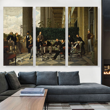 The Circle Of The Rue Royale 1868