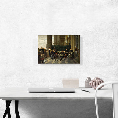 The Circle Of The Rue Royale 1868