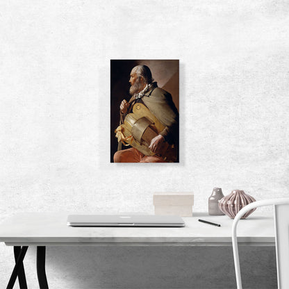 The Hurdy Gurdy Player 1610