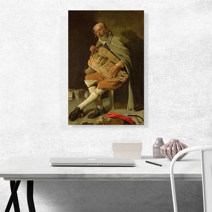 The Hurdy Gurdy Player 1620