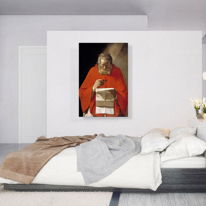 Saint Jerome Reading a Letter