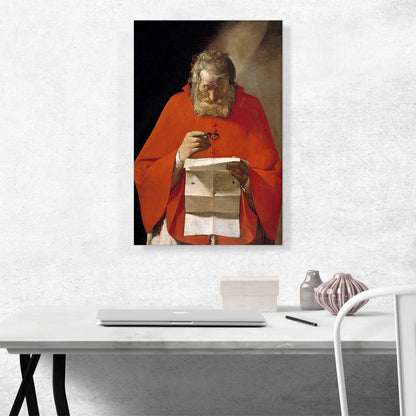 Saint Jerome Reading a Letter