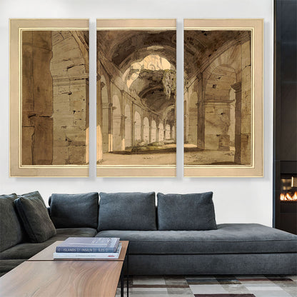 Inside The Colosseum 1781