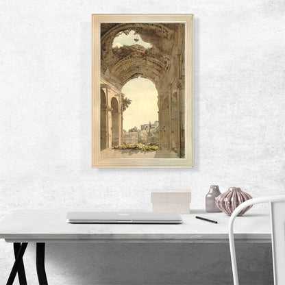 Inside The Colosseum Arch 1780
