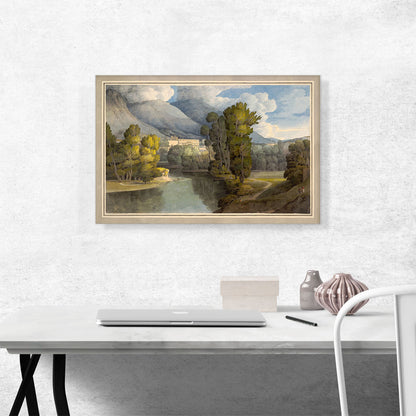 Tivoli Above The Fall Of The Anio 1781