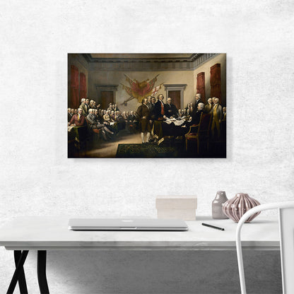 Signing Declaration Of Independence 1819
