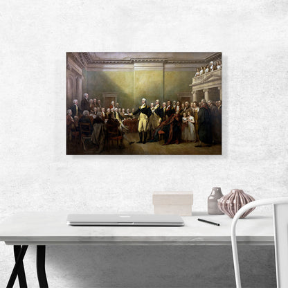 General George Washington Resigning His Commission 1824