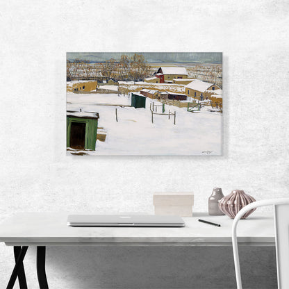Taos In The Snow 1914