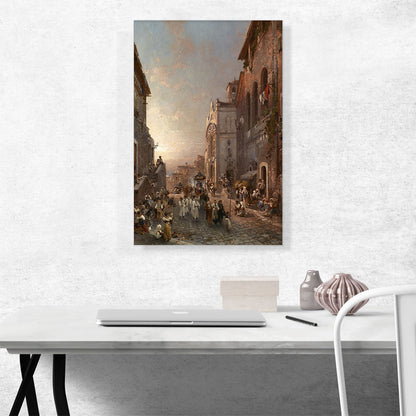 Procession In Naples