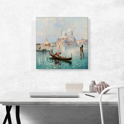 Santa Maria Della Salute On The Grand Canal