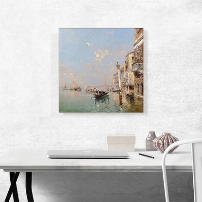 Giudecca Canal In Venedig