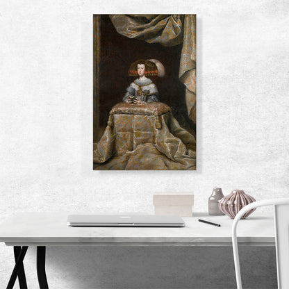 Mariana De Austria In Prayer 1655