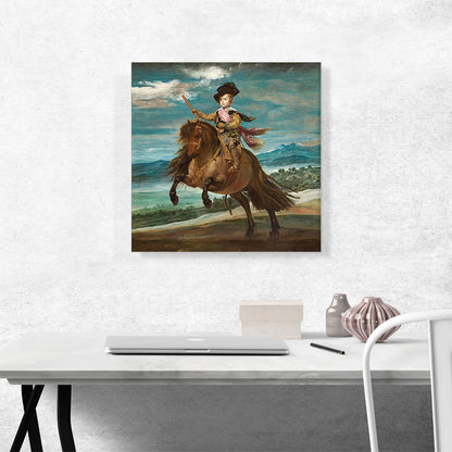 Prince Baltasar Carlos On Horseback 1634