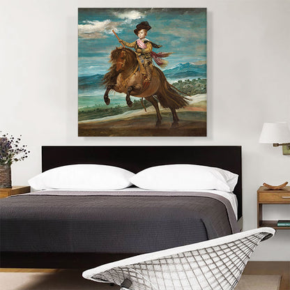 Prince Baltasar Carlos On Horseback 1634