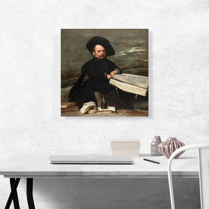 Buffoon With Books 1640